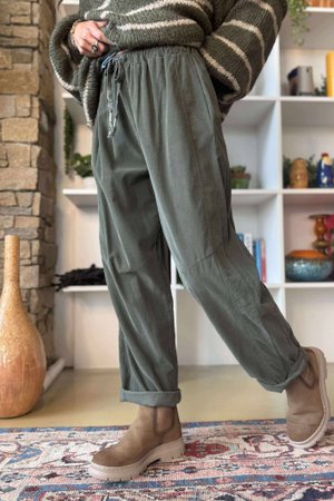 Stanley Baby Cord Jogger Khaki /12=